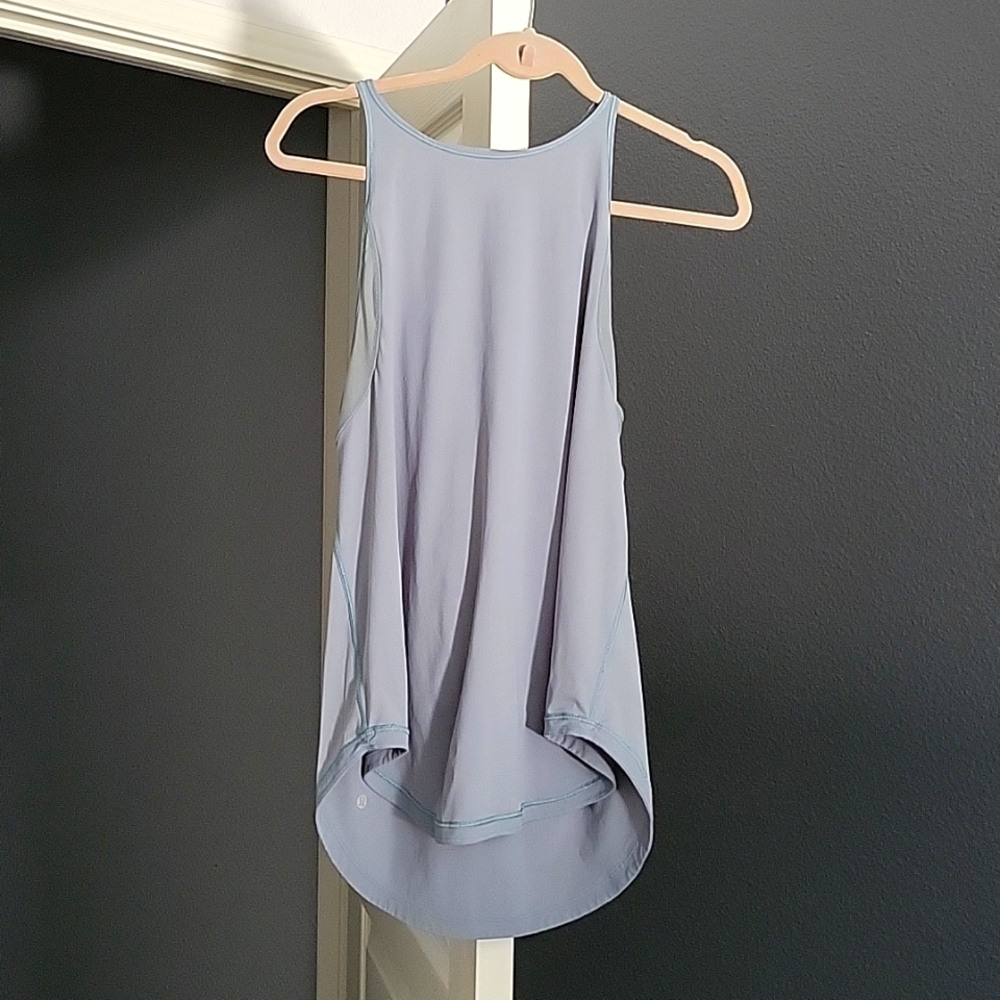 Lululemon Flow Ice Blue Tank Top